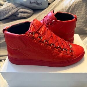 Balenciaga Bright red arena sneaker excellent condition size 43 (10.5-11 US) men